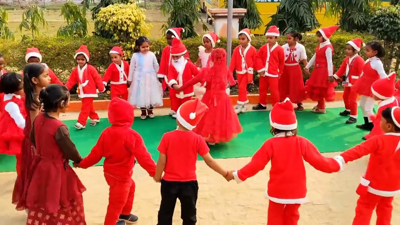 we wish you merry Christmas celebration Ml public School Mangrauha Sarnath Varanasi