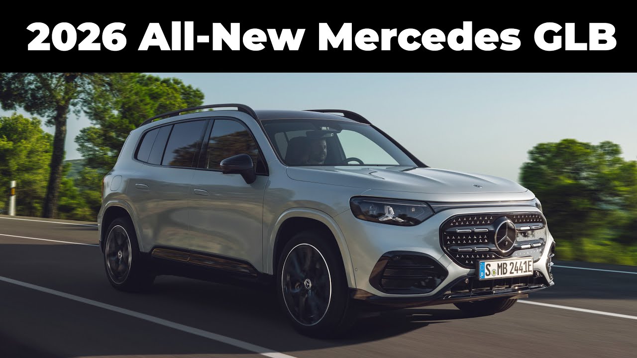 Mercedes GLB 2026 года уже здесь &mdash; запас хода 631 км, 7 настоящих сидений и 10-минутная зарядка |...