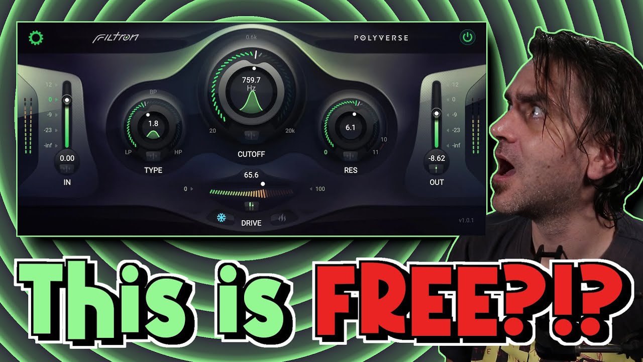 This New FREE Plugin Sounds GOOD! Polyverse Filtron