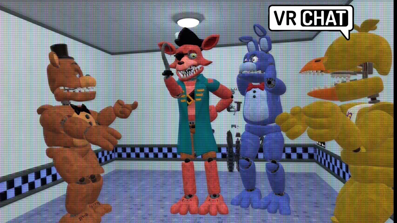 Foxy the pirate          (VR five nights at Freddy’s VR chat role-play)￼￼