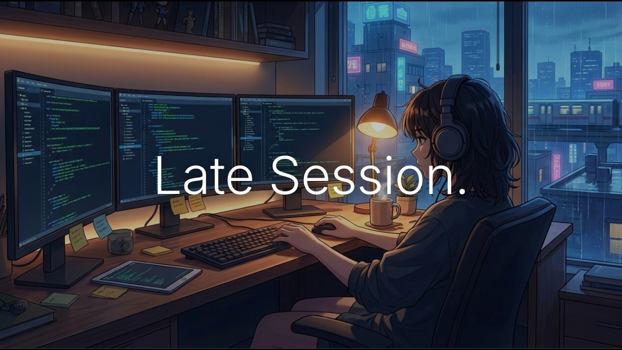Late Night Coding in the Rain - Chillstep / Future Garage for Deep Focus