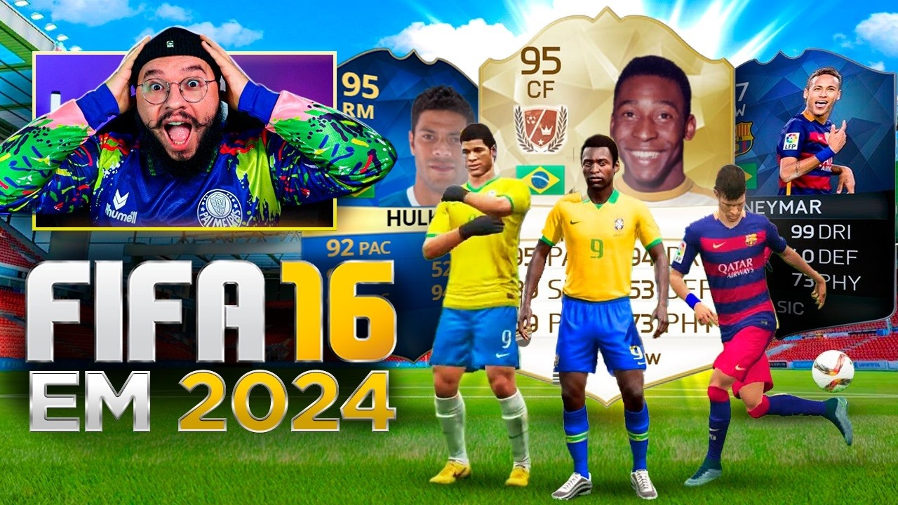 JOGUEI O FIFA 16 EM 2024!