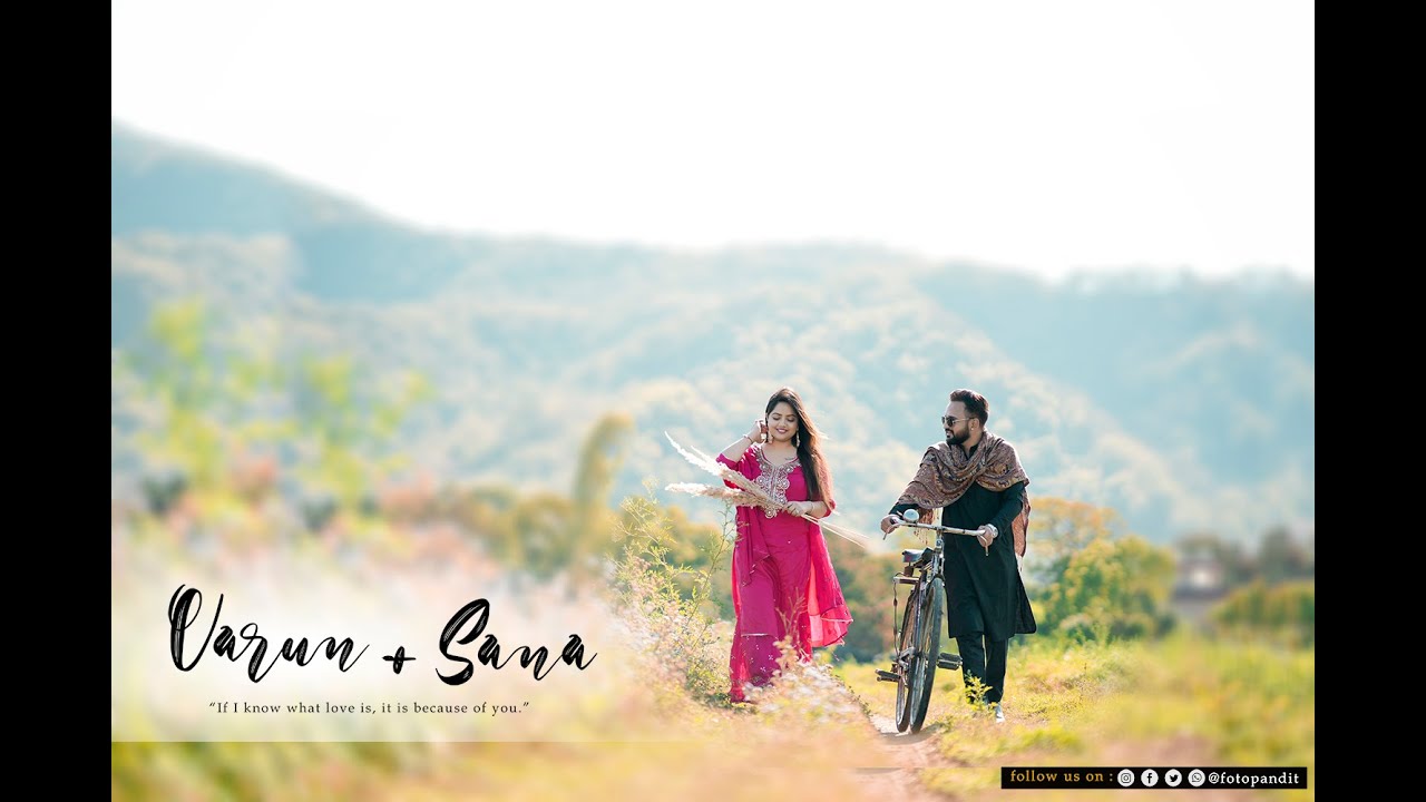 Varun & Sana Pre-Wedding | 8279388014 | Uttarakhand |  Nainital | fotopandit | 2023