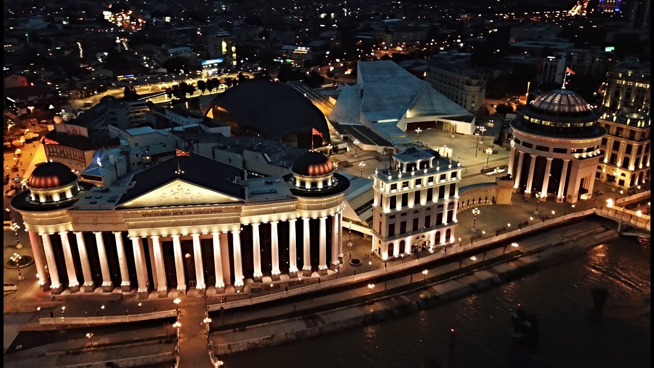 Drone-ing Skopje to Lake Ohrid, Macedonia
