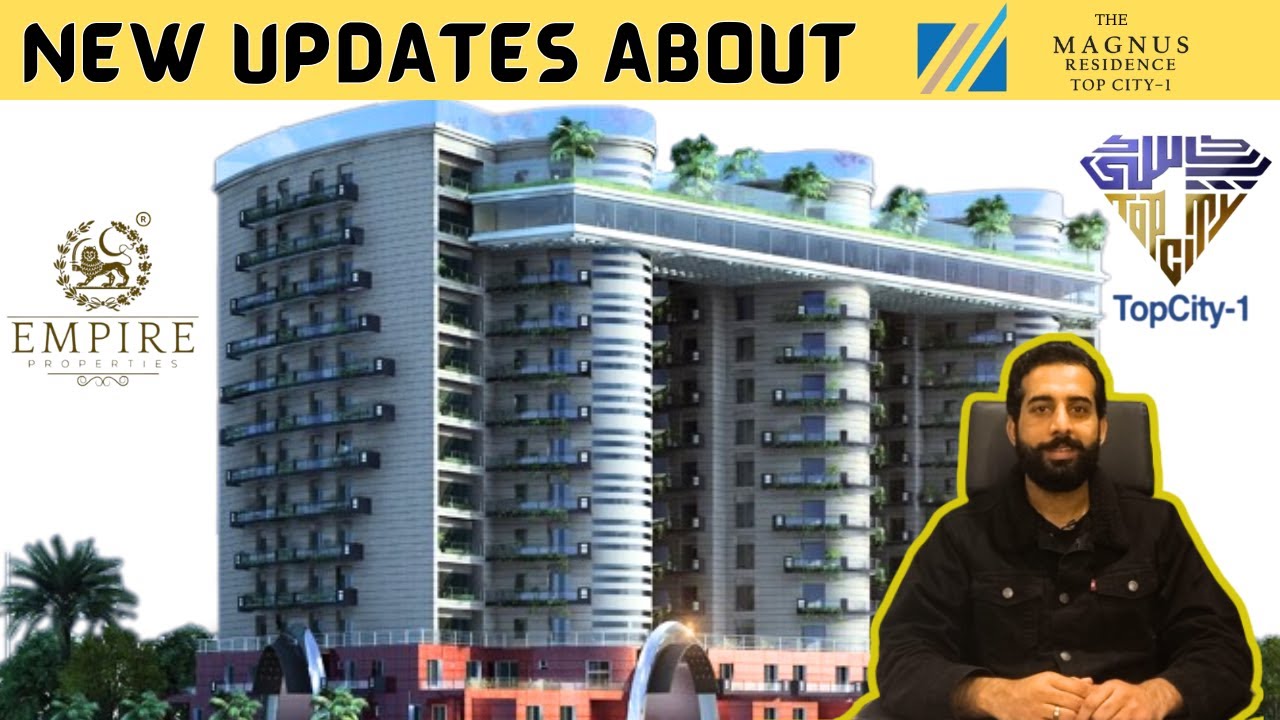 SECURE YOUR DREAM LUXURY APARTMENTS AWAIT AT THE MAGNUS RESIDENCE, TOP CITY-1, ISLAMABAD!