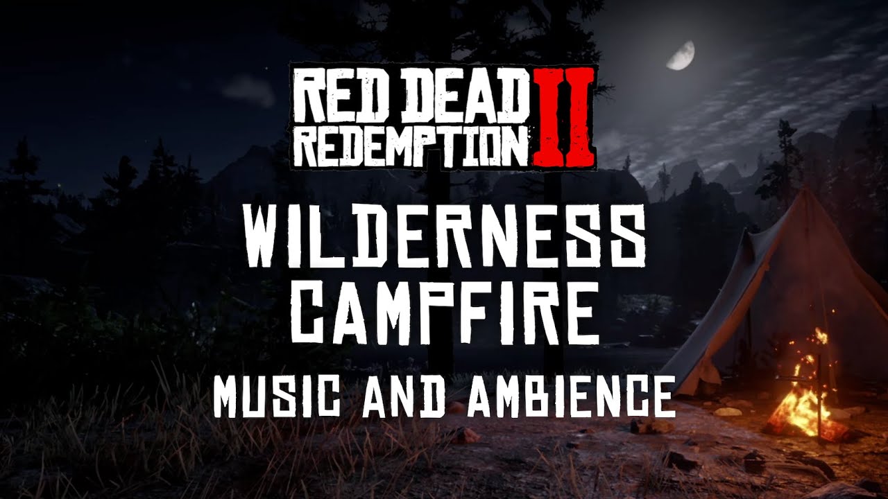 Relaxing Wilderness Campfire | Red Dead Redemption 2 Music & Ambience