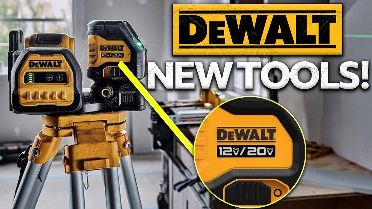 Новые инструменты от DeWalt! Обзор зелёного лазера-перекрёстного нивелира 12 В/20 В