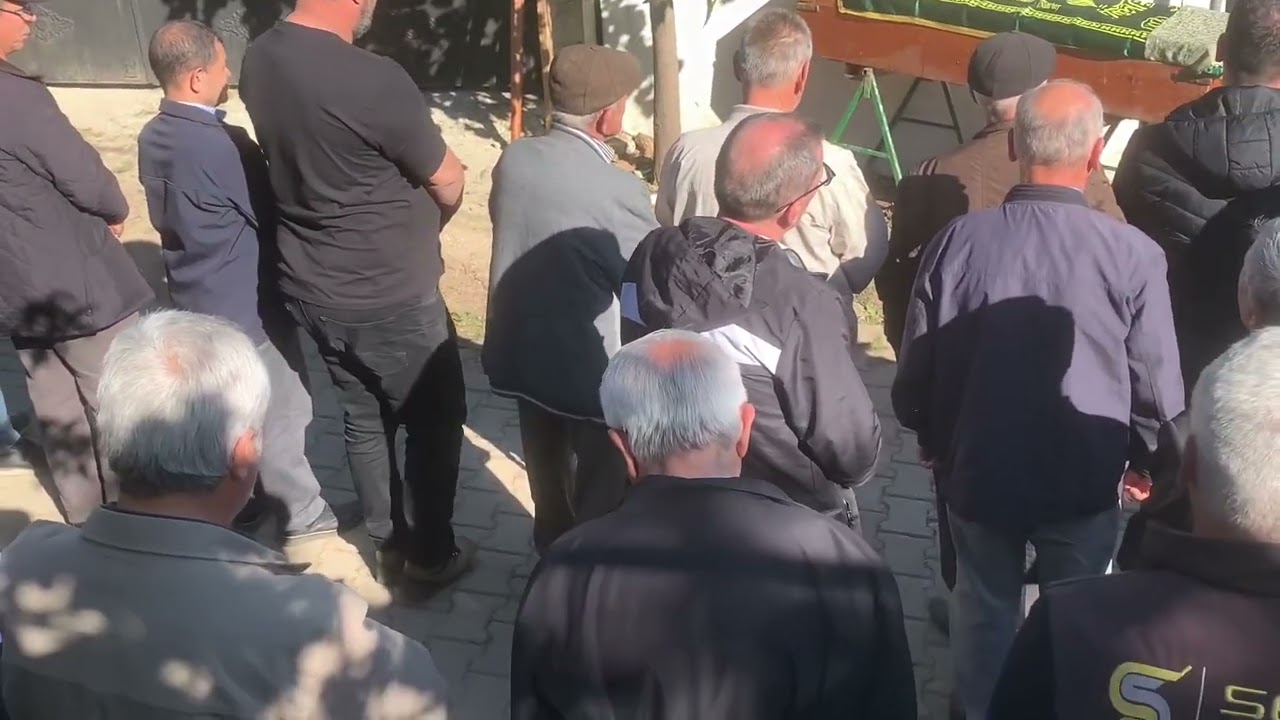 Muzaffer Eşi Hasibe Okur Cenaze Töreni