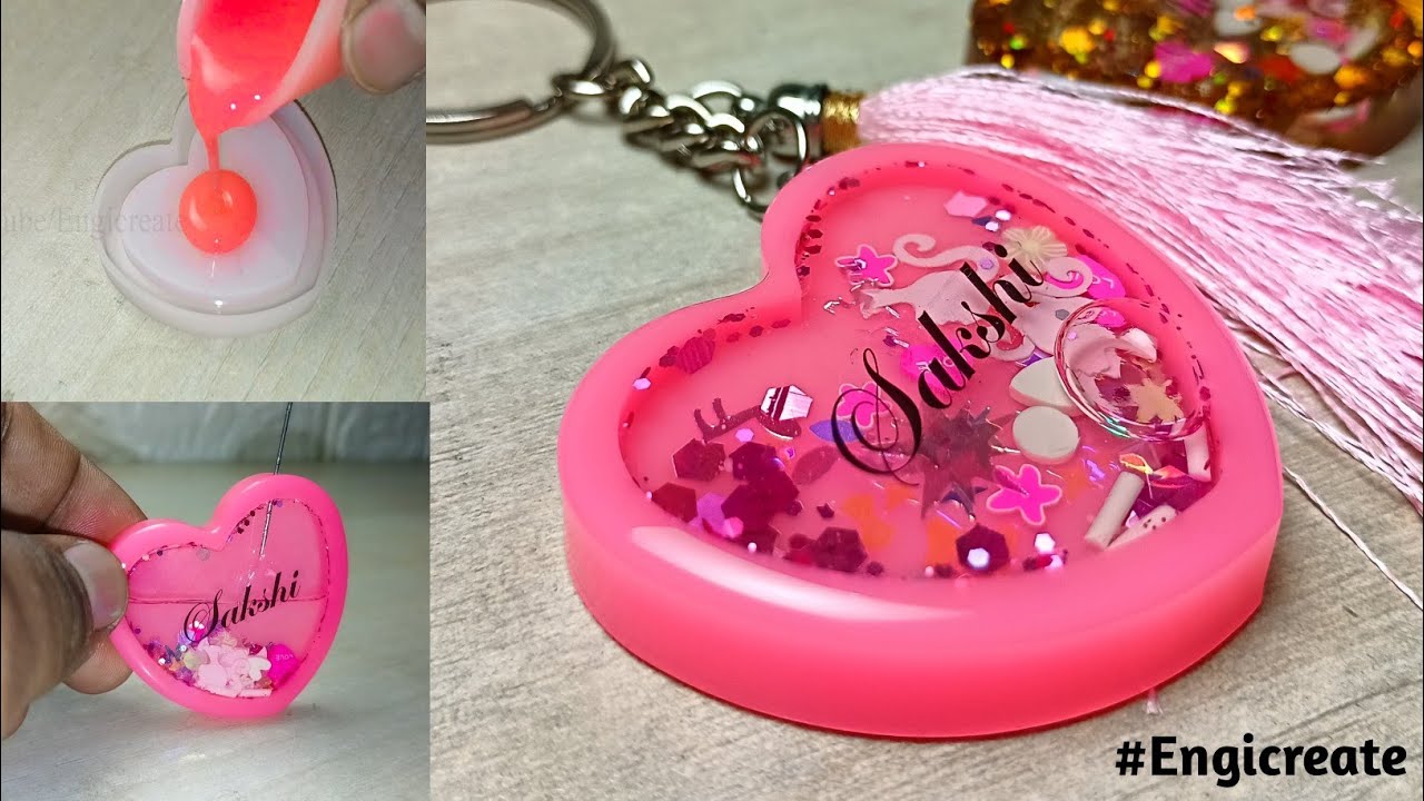 This Resin Shaker Keychain Is Addictive 😍