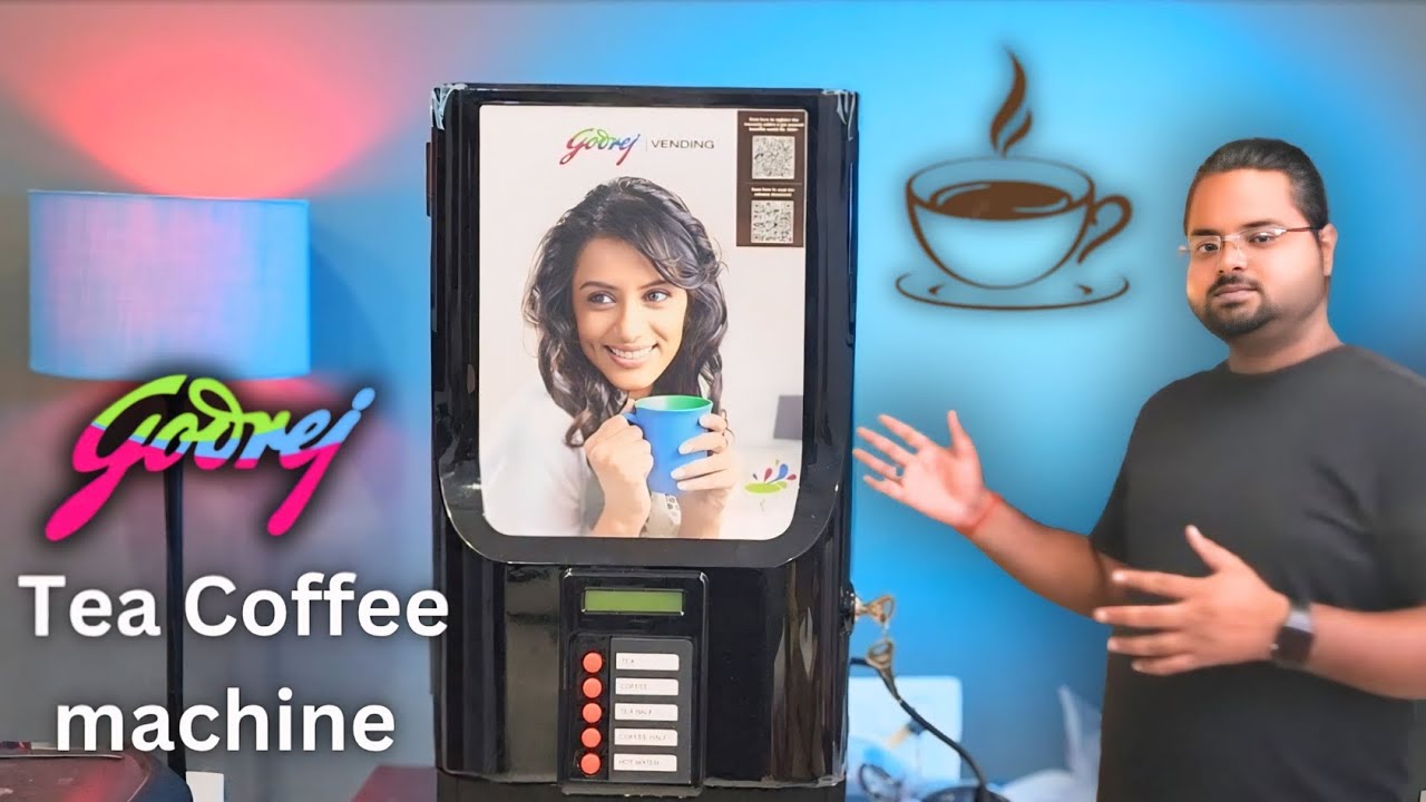 Godrej vending machine Tea maker machine Unboxing Grow your business