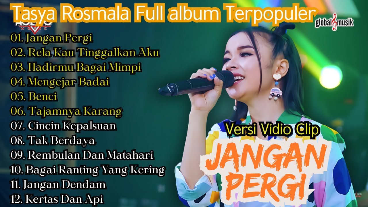 Jangan Pergi -  Tasya Rosmala Full Album  || Om Adella Full Album Terbaru 2024