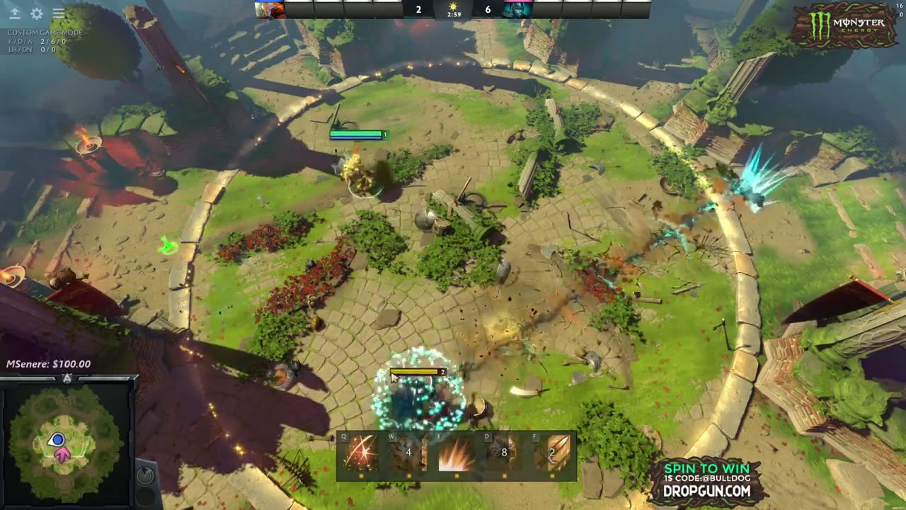 Bulldog monkaGIGA | Dota 2 Funny Clip