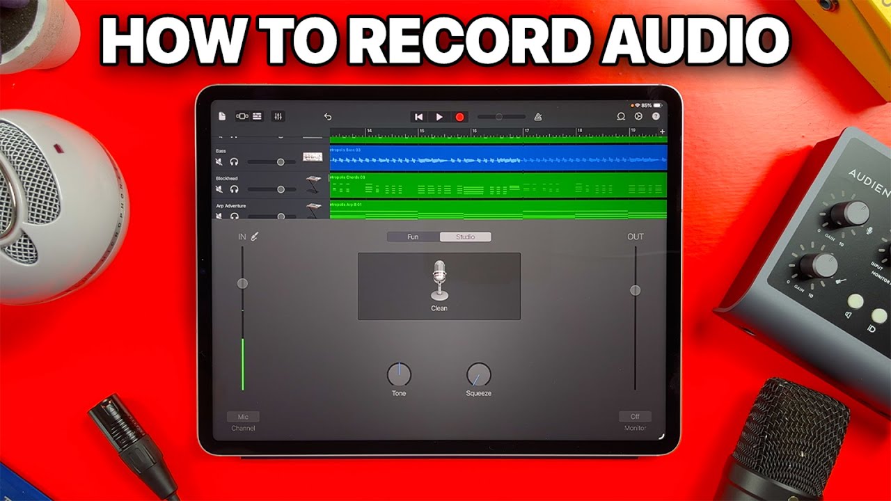GarageBand для iPad: полное руководство для начинающих по записи звука