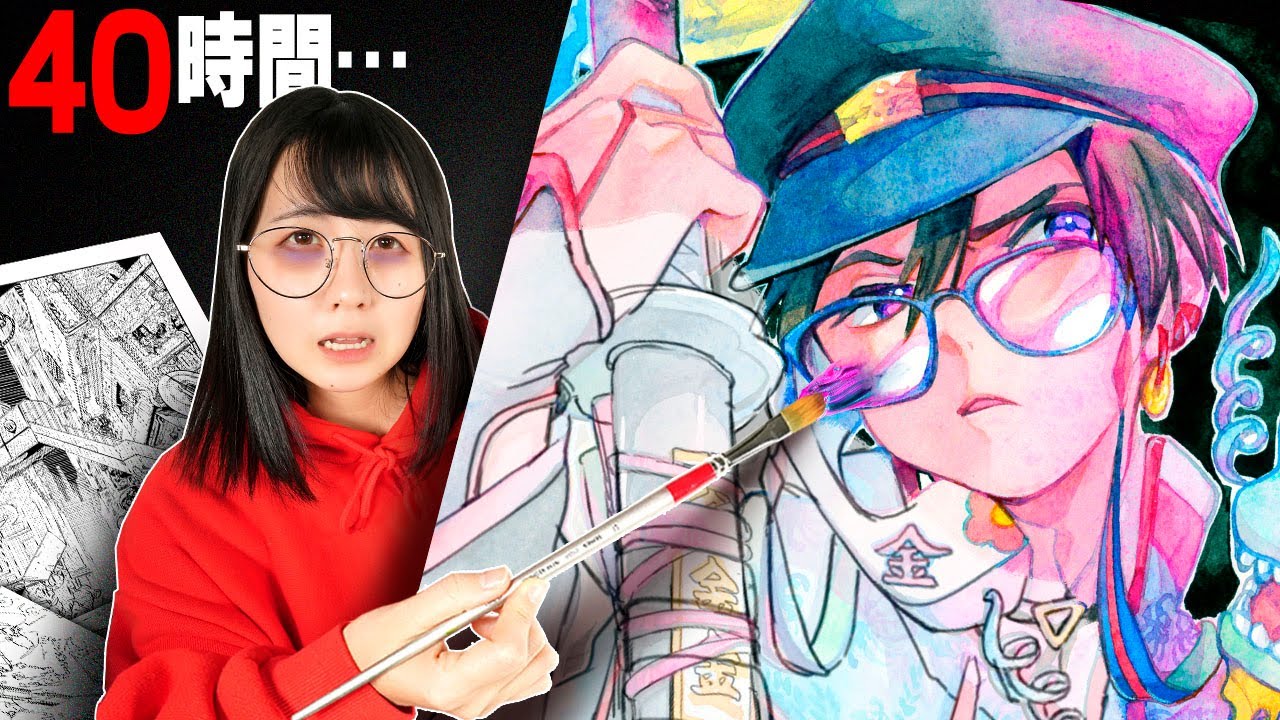 【過去最高】１枚の絵に「40時間以上」かけて描いたらどんなイラストになるの&hellip;？
