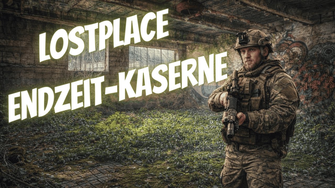 LOST PLACE DESASTER: Unfall & Datenverlust in verlassener Kaserne!