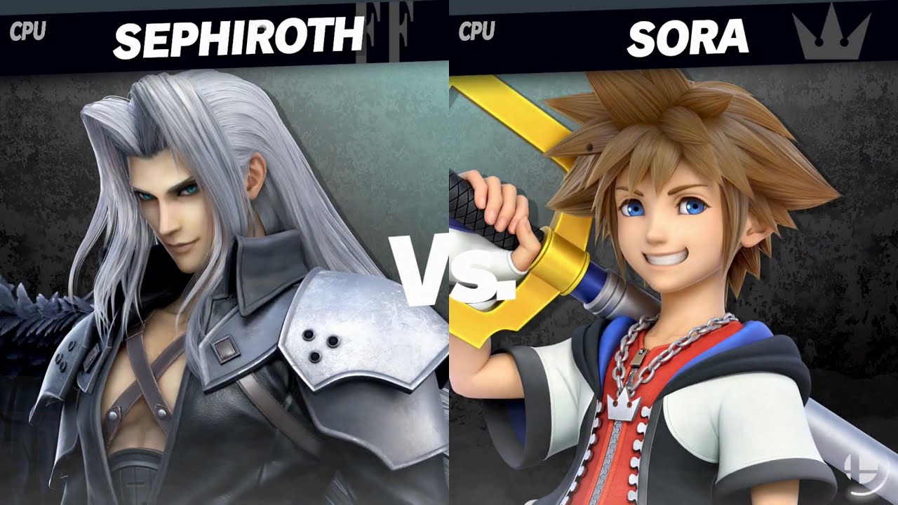Super Smash Bros. Ultimate - Sephiroth vs Sora