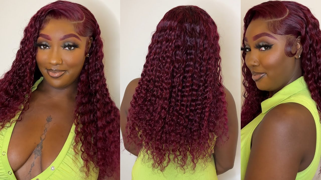 Парик 99J Deep Wave ❤️ | West Kiss Hair
