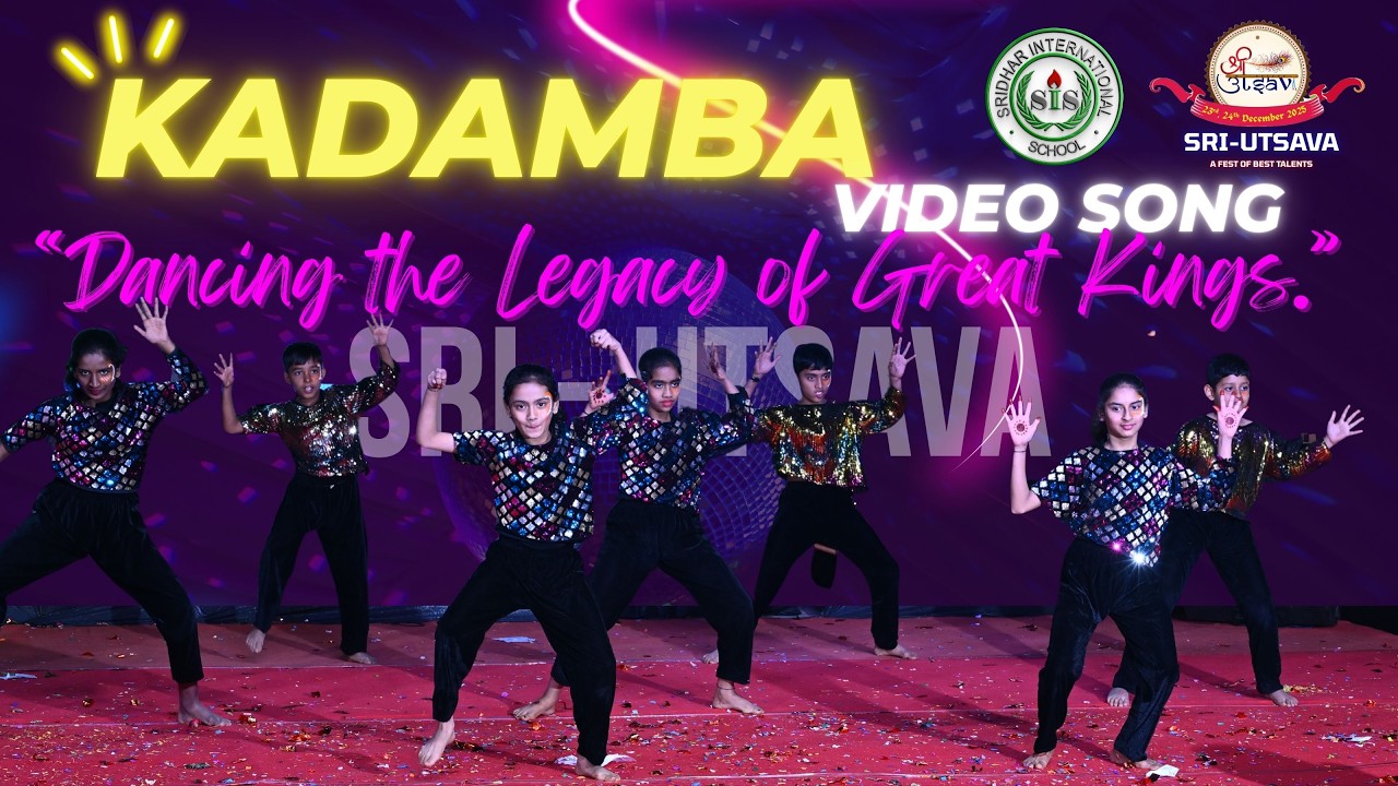 KADAMBA DANCE VIDEO SONG | V-SIGMA | Sri-Utsava 2026 | Sridhar International School. Bhadrapura