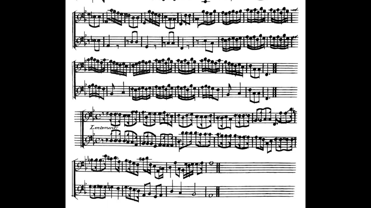 Joseph Bodin de Boismortier OEUVRE XIV Sonata II
