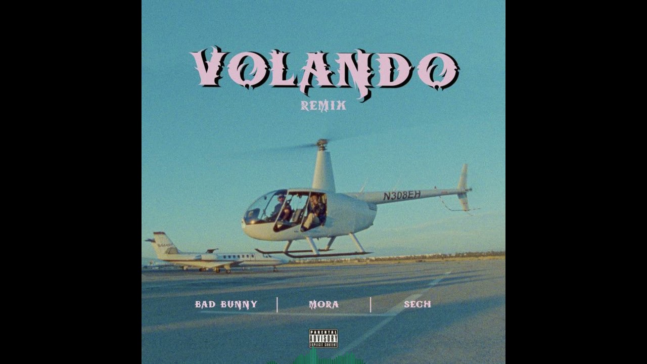 Mora x Nach CL x Bad Bunny x Sech - Volando REMIX (Audio)