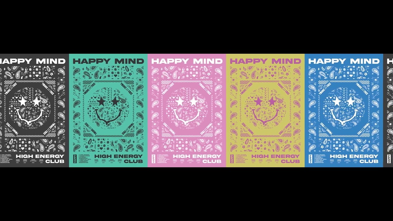 REVOLTEN STUDIO_HIGH ENERGY CLUB POSTERS