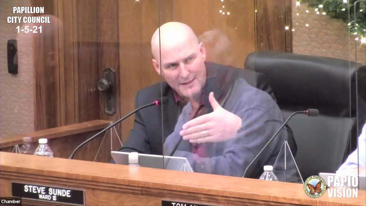 Papillion City Council of January 5, 2021