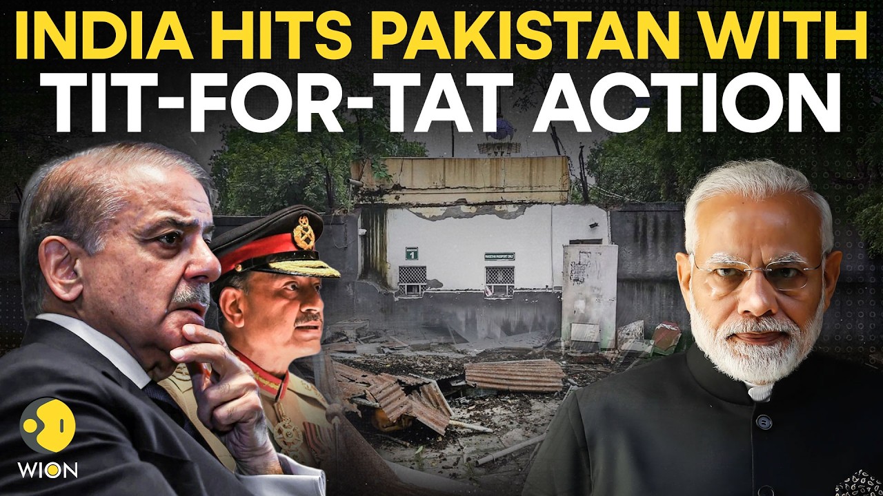LIVE: India Strikes Back At Pakistan | High Commission Structures Demolished In Delhi | India Vs Pak