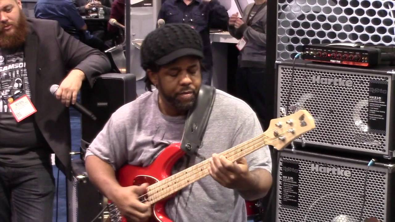 Bass Musician Magazine NAMM 2016 - Hartke Amps Presents Victor Wooten