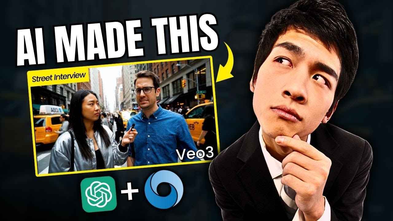 How to Make Street Interview Videos with Google Veo 3 (Step-by-Step Tutorial)