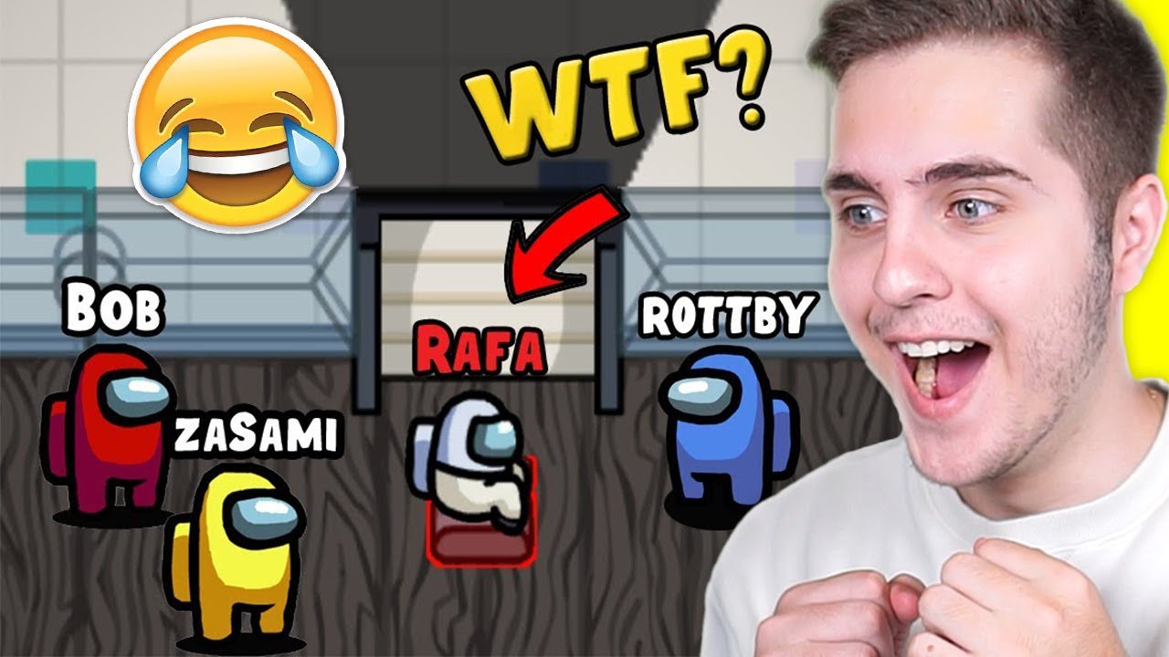 Momente Amuzante cu Youtuberii pe AMONG US.. 🤣