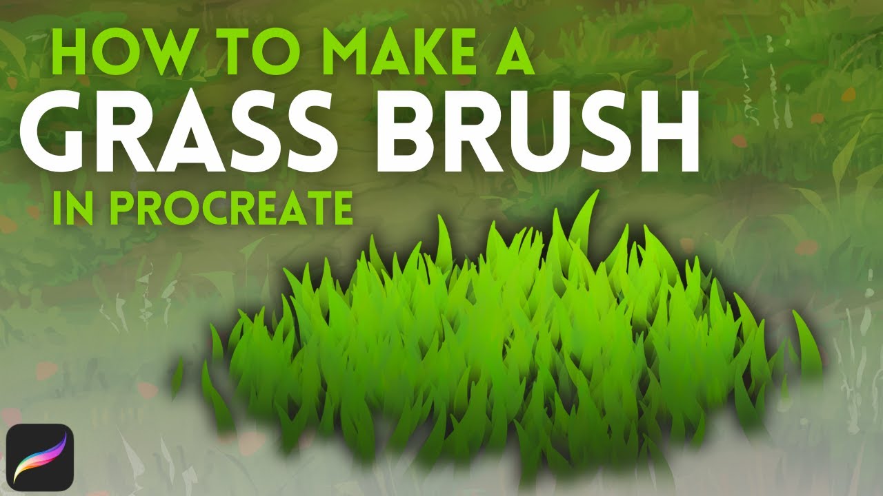 How to Make a Grass Brush in Procreate
