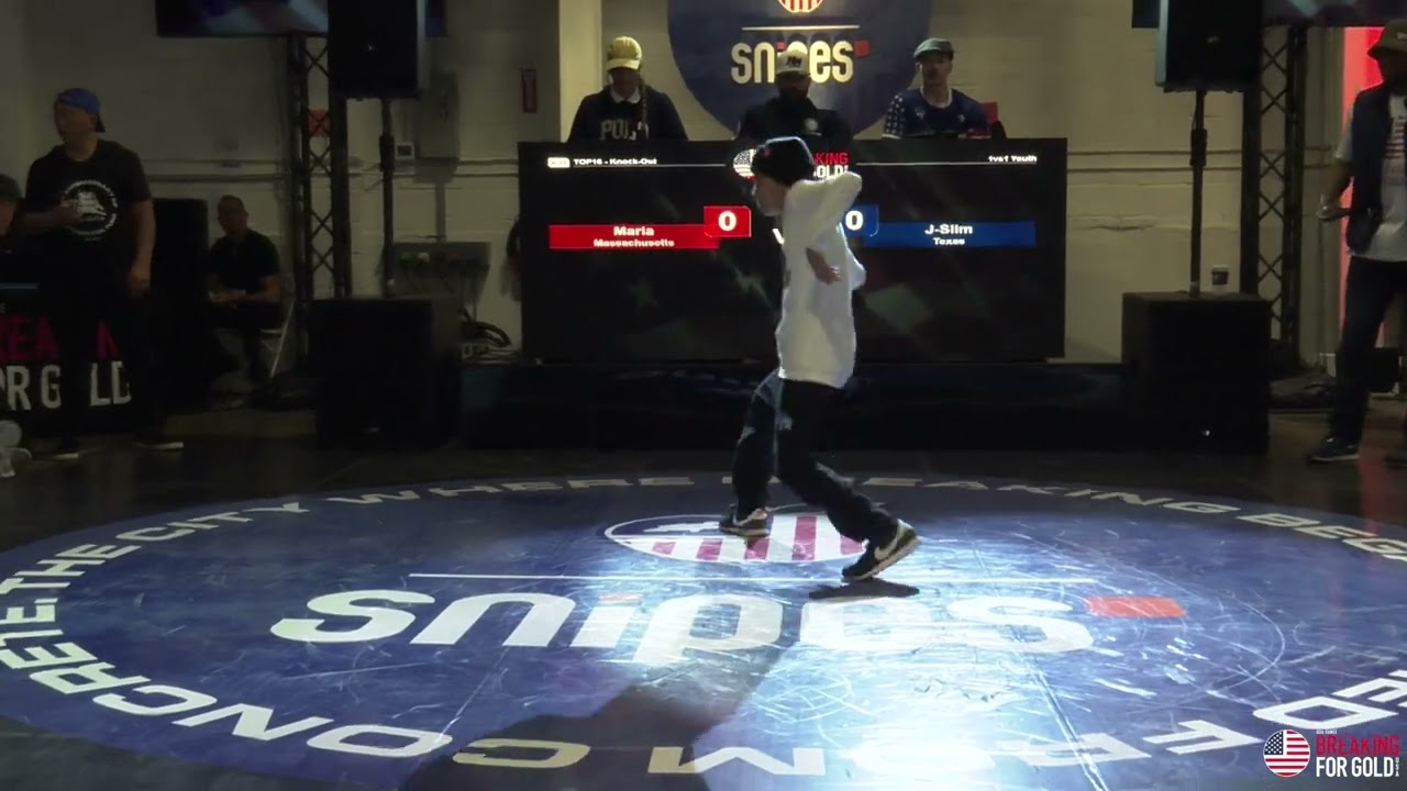 Maria Vs J-Slim- Youth Top 16- Big Apple Regionals 2023 - Breaking For Gold USA