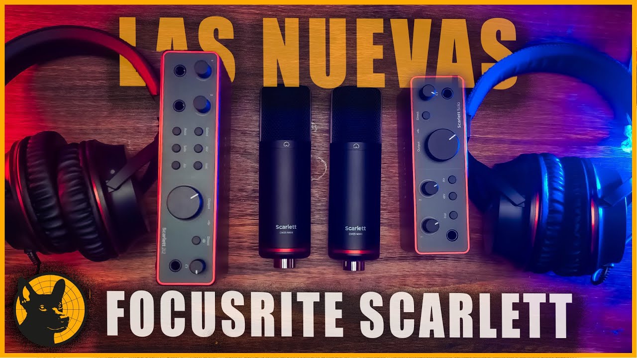 FOCUSRITE SCARLETT 4ta Generación: 2i2 vs SOLO (Nuevas funciones y demo) | Review en Español