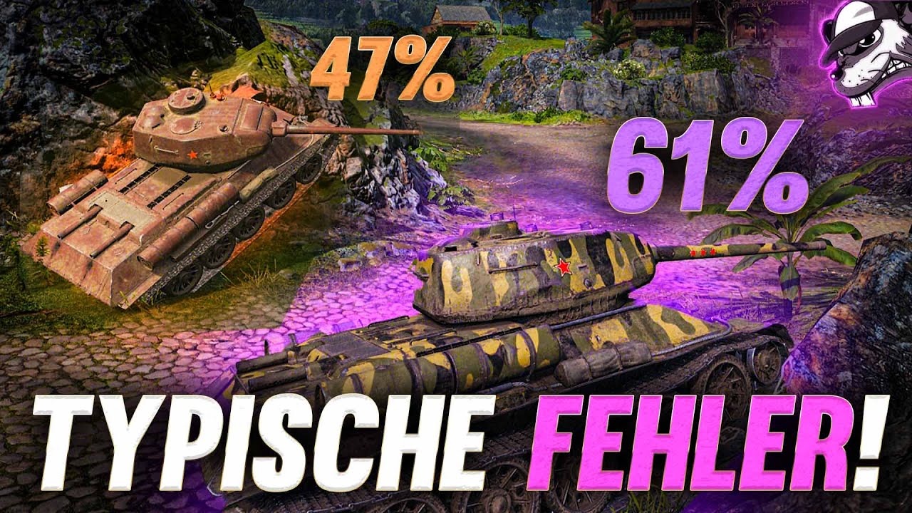 This is how you avoid typical mistakes made by beginners and advanced players in World of Tanks!