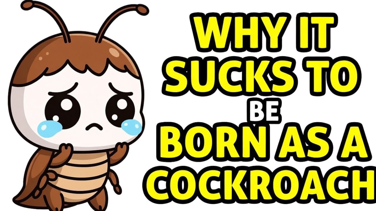 Why It Sucks To Be Born As A Cockroach 😭