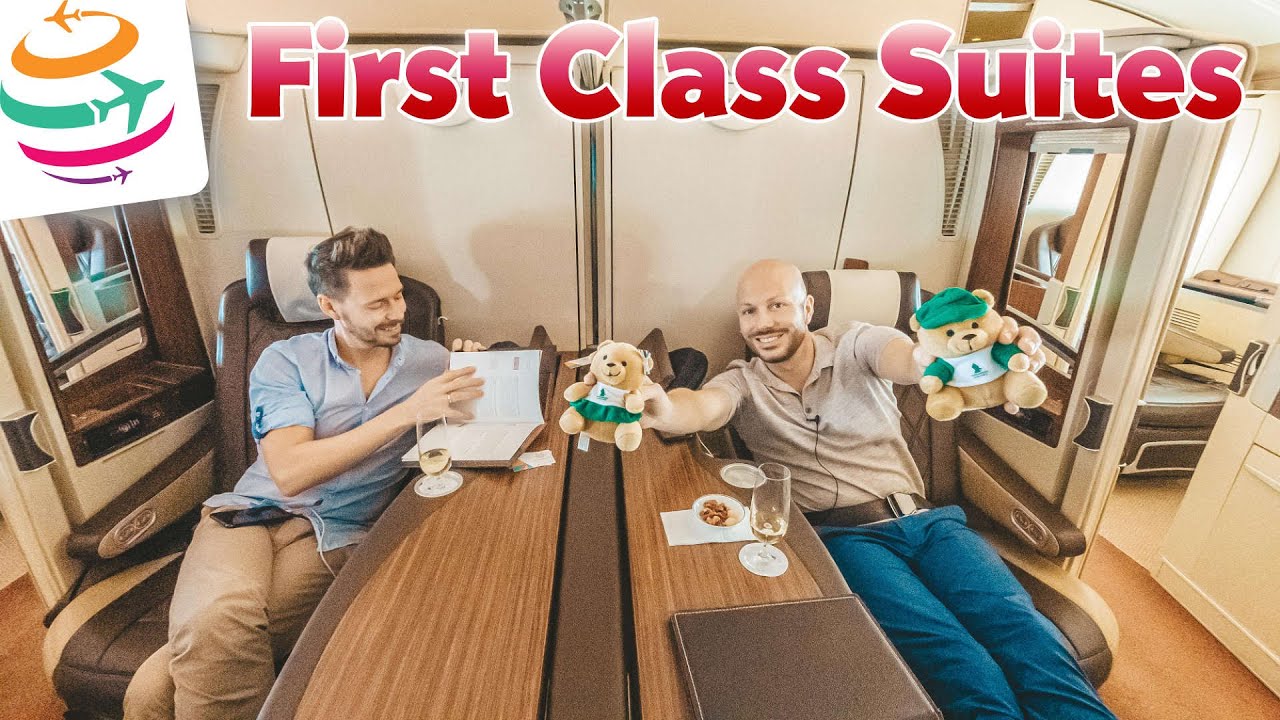 Dominik darf ran! Singapore Airlines First Class Suites A380 | YourTravel.TV