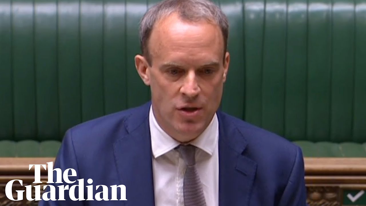 Foreign secretary Dominic Raab delivers statement on Hong Kong &ndash; watch live
