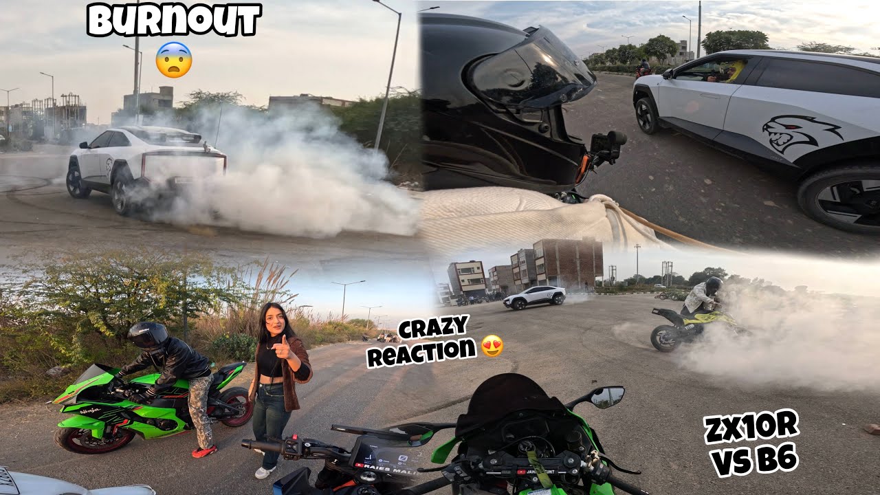 Какой же занос эта девушка сделала 😲 Сегодня у неё была гонка 😮‍💨