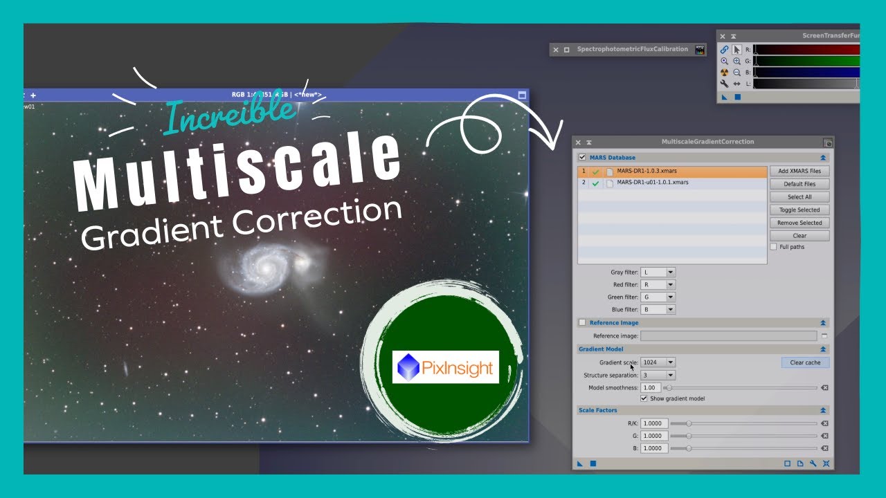 🔥¡ELIMINA tus GRADIENTES! Cómo Usar MULTISCALE GRADIENT CORRECTION en PixInsight como un PRO 🚀✨
