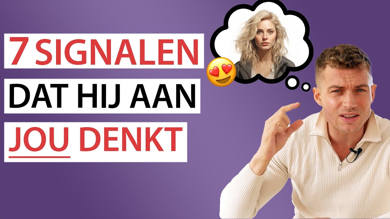7 Signalen Dat Een Man Aan Je Denkt