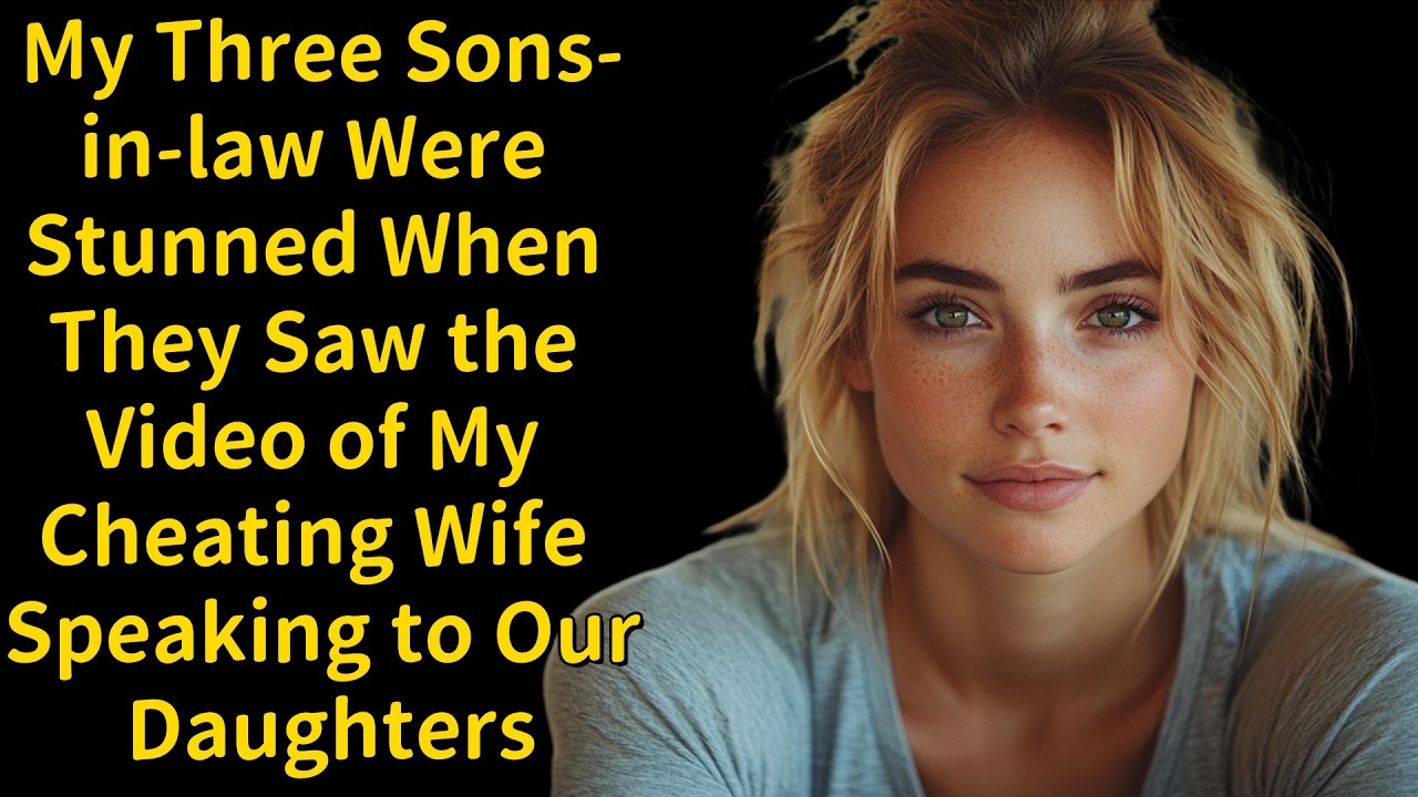 Three Sons-in-law Were Stunned When They Saw the Video of My Cheating Wife Speaking to Our Daughters