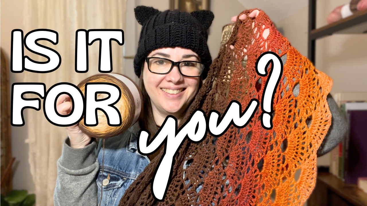 Non-Plied Fingering Weight Gradient Yarn: Here's what it's really like to crochet with!