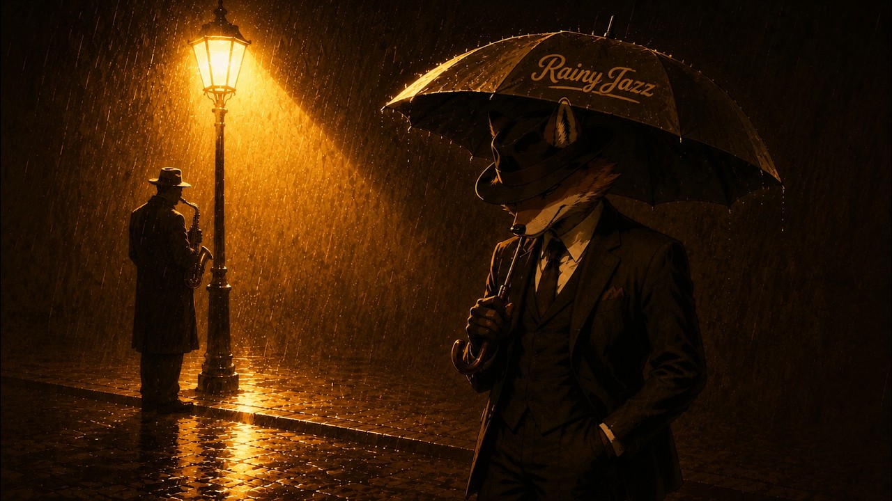 A sad night - Noir Jazz