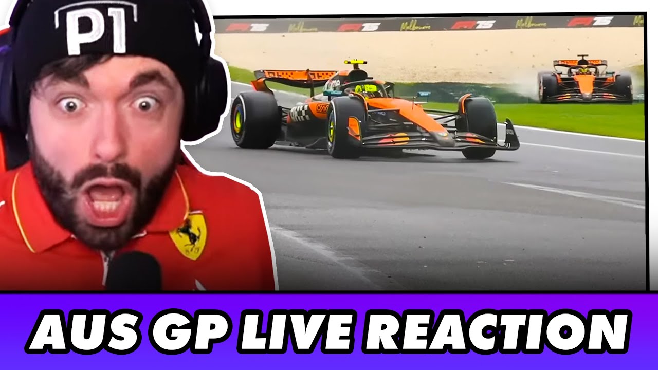 Our LIVE Reaction to a CRAZY 2025 Australian GP
