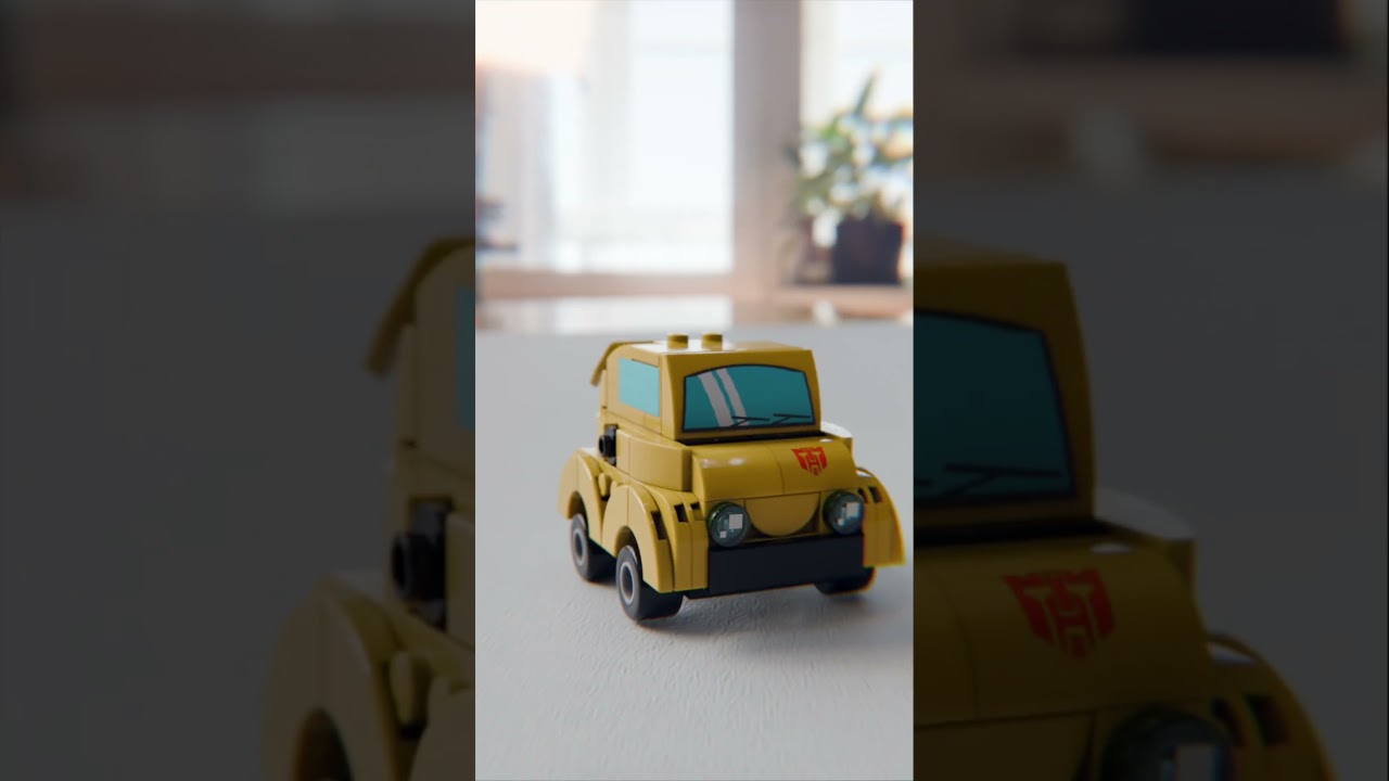 Очень милый Bumblebee в LEGO из нового Brickheadz набора 