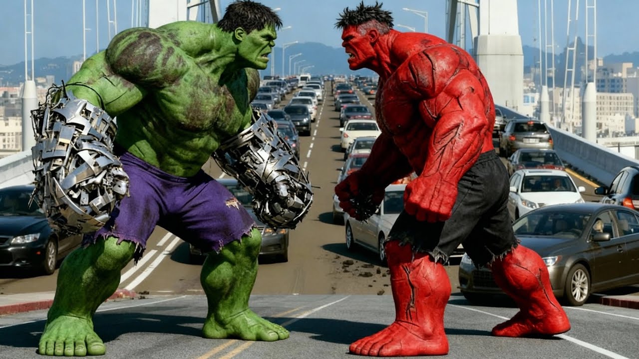 Hulk vs Red Hulk: The Movie | Cinematic Short Film