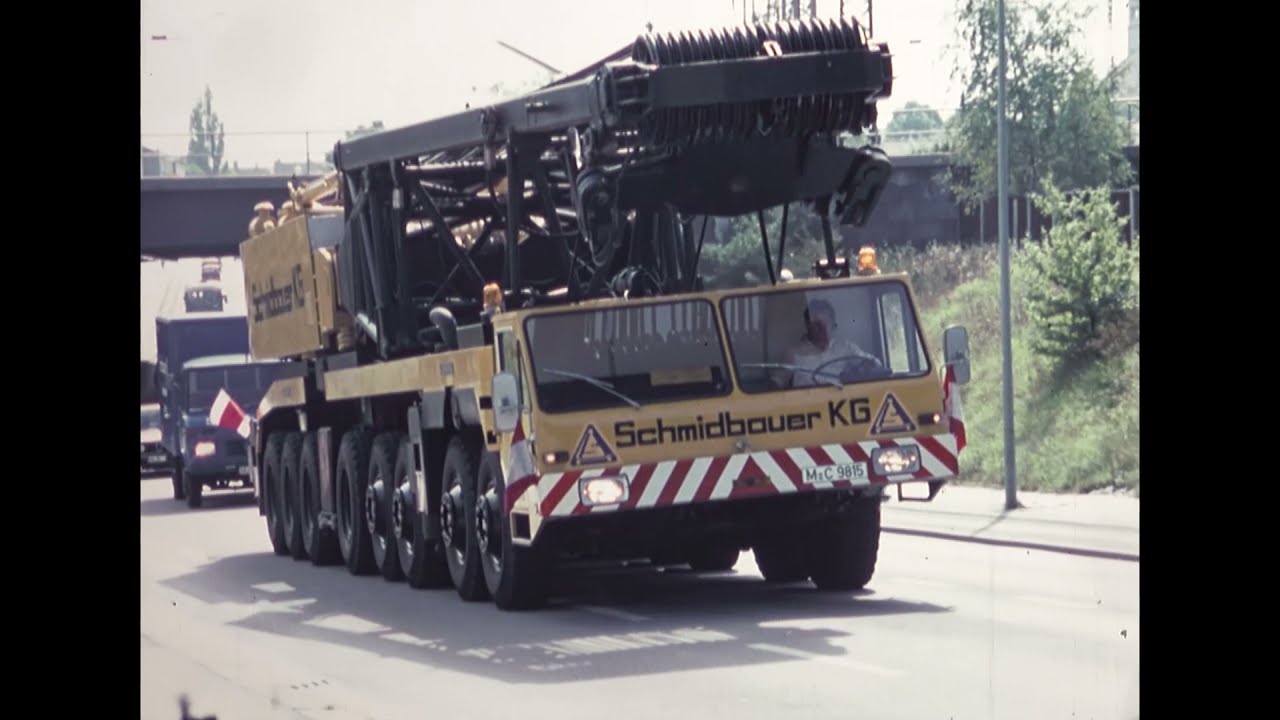 Aufbau von einem Liebherr LG 1350 der Schmidbauer KG München .Von Oliver Thum