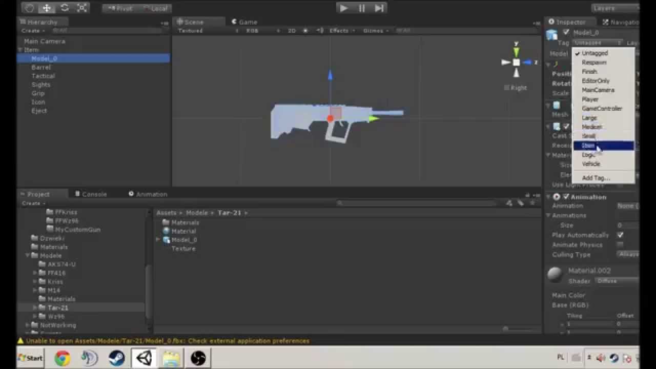 Unturned Guide - How to create guns