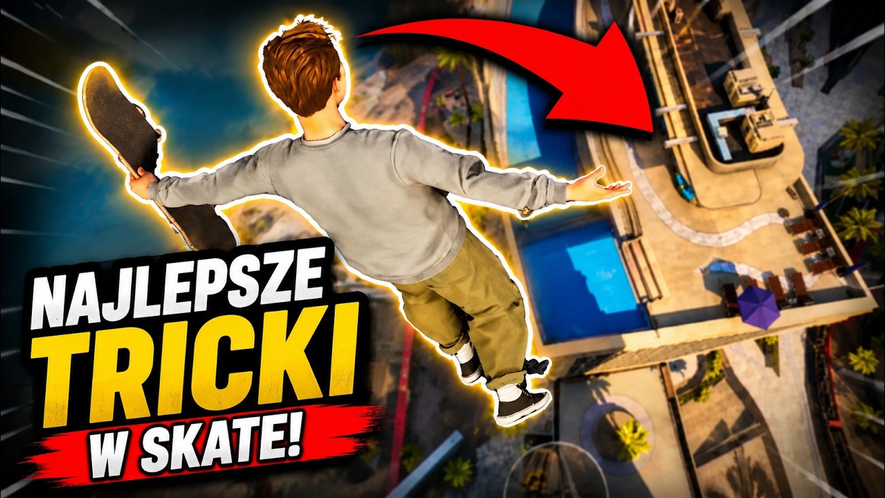 SKATE SKOK Z NAJWIĘKSZEGO BUDYNKU W GRZE