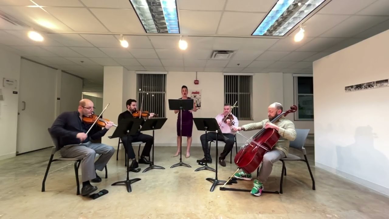 Amernet String Quartet and Rachel Calloway perform Daniel Asia's 